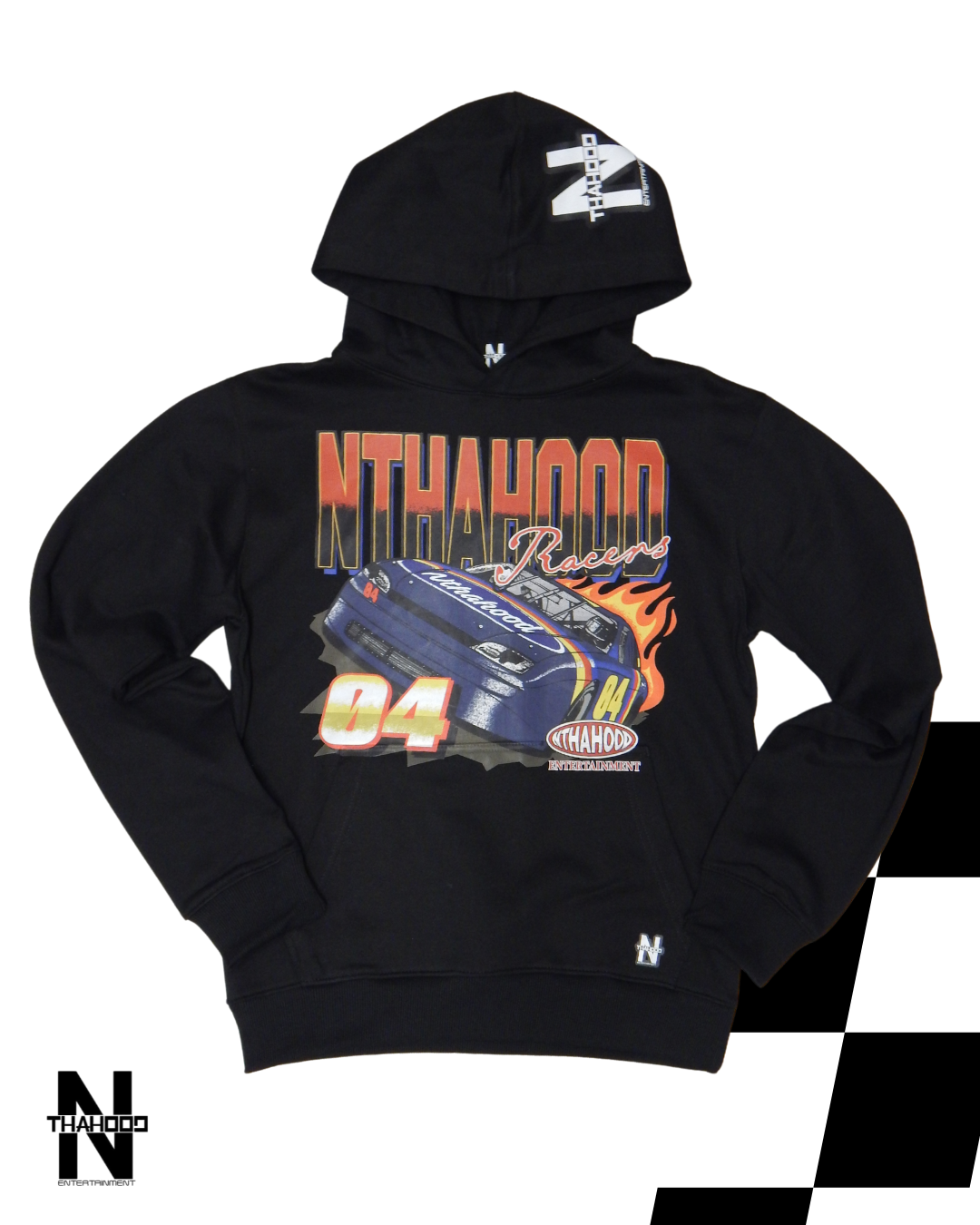 NTH Racer Hoodie Black