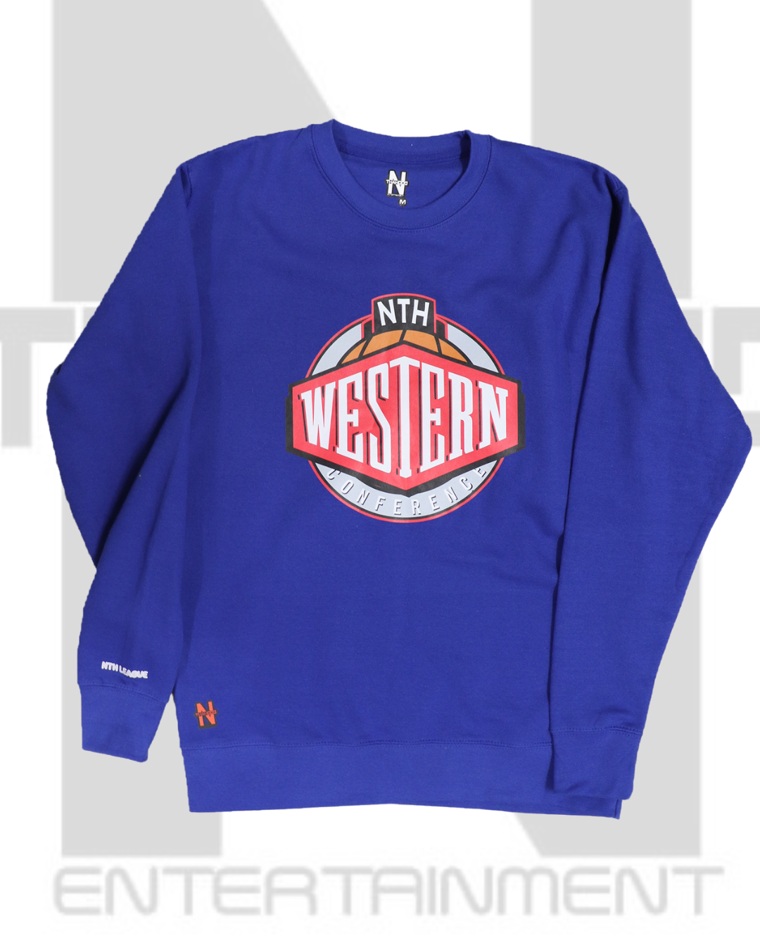 NTH Sports Western Conference Crew Neck Blue