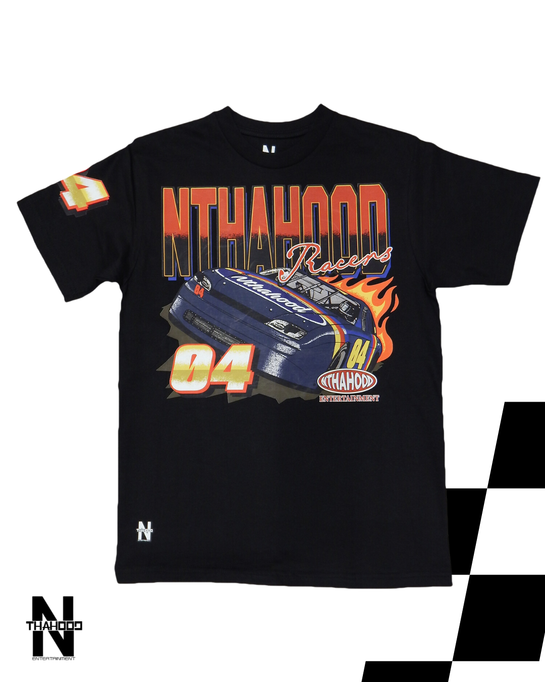 NTH Racer T-Shirt Black