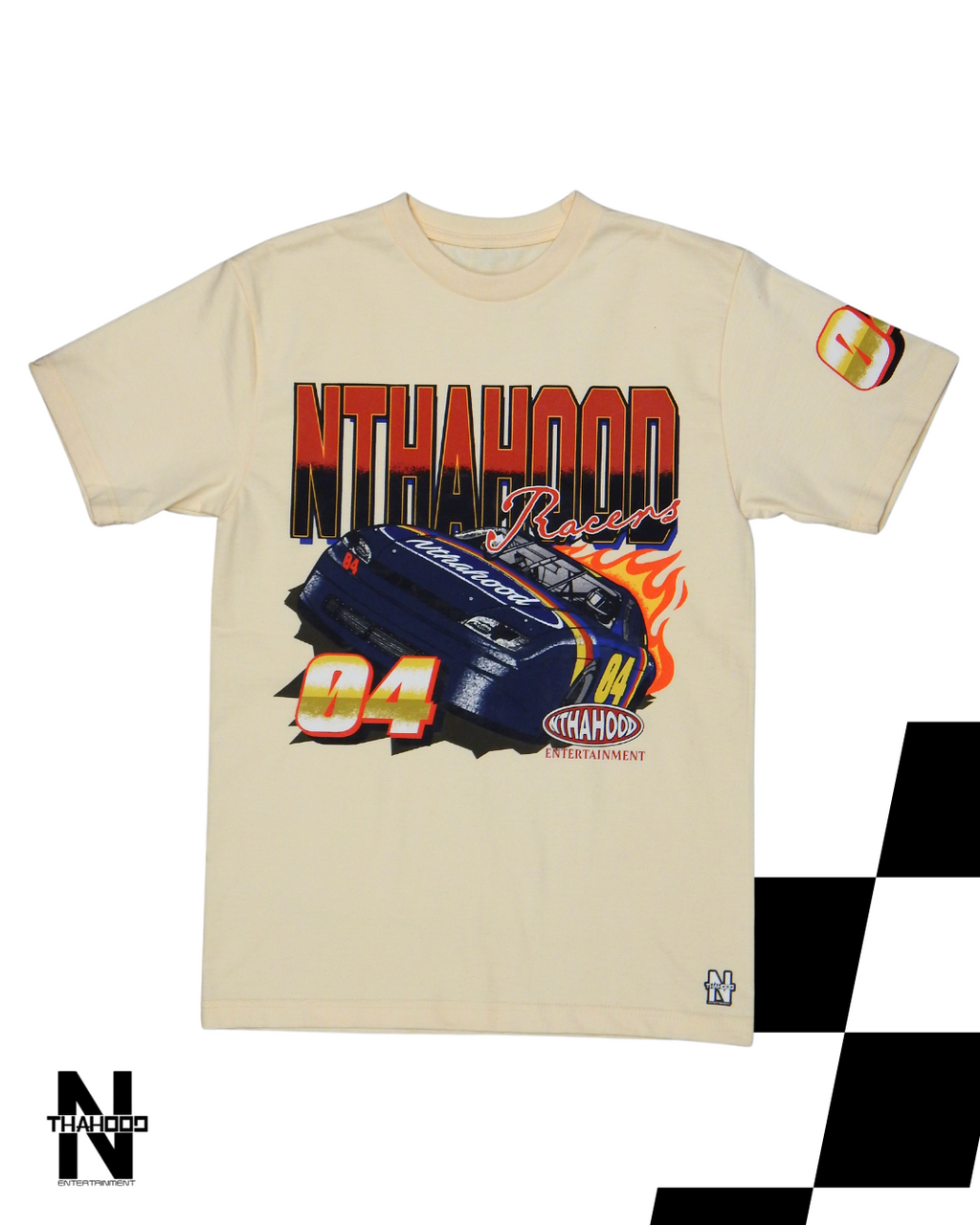 NTH Racer T-Shirt Cream