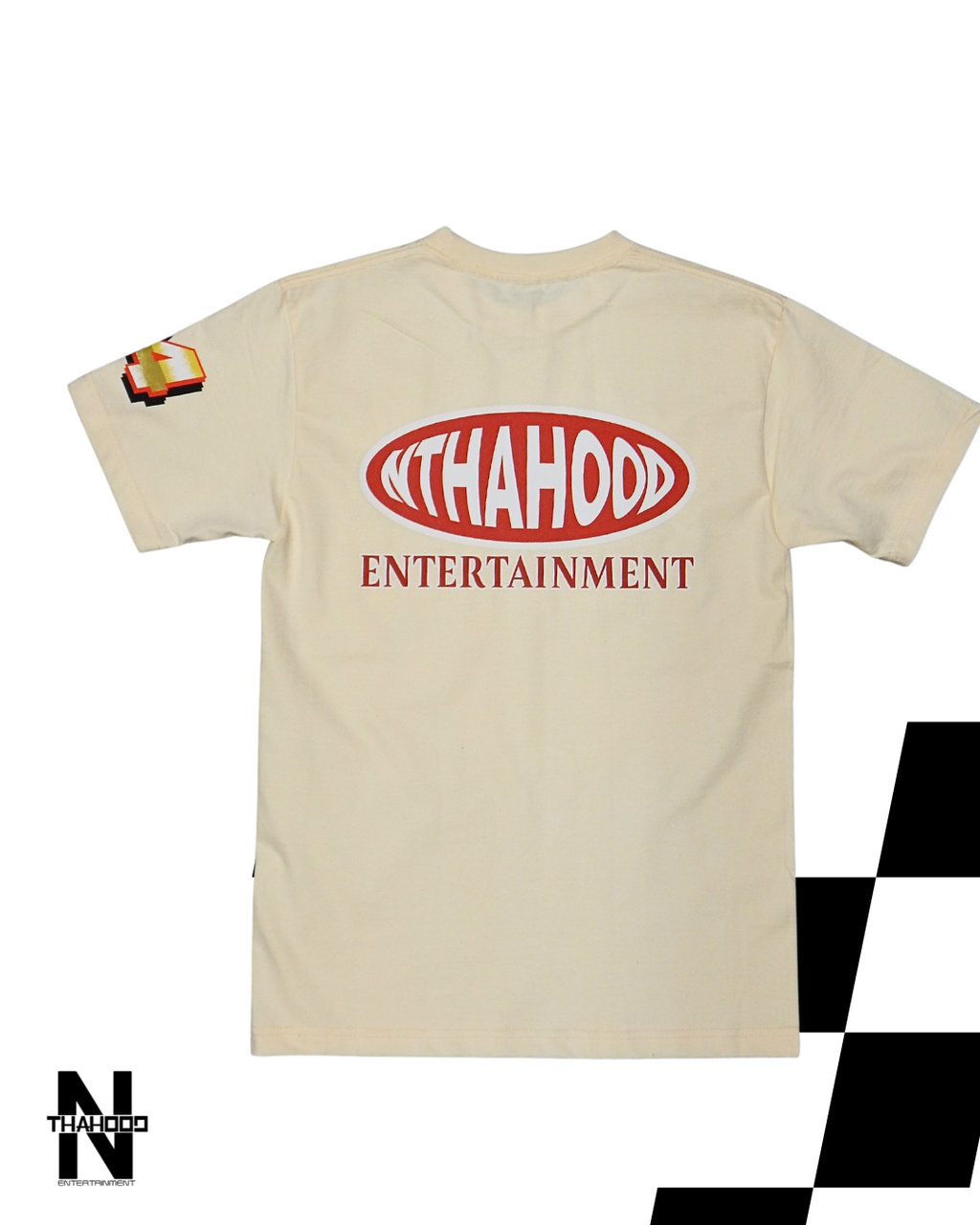 NTH Racer T-Shirt Cream